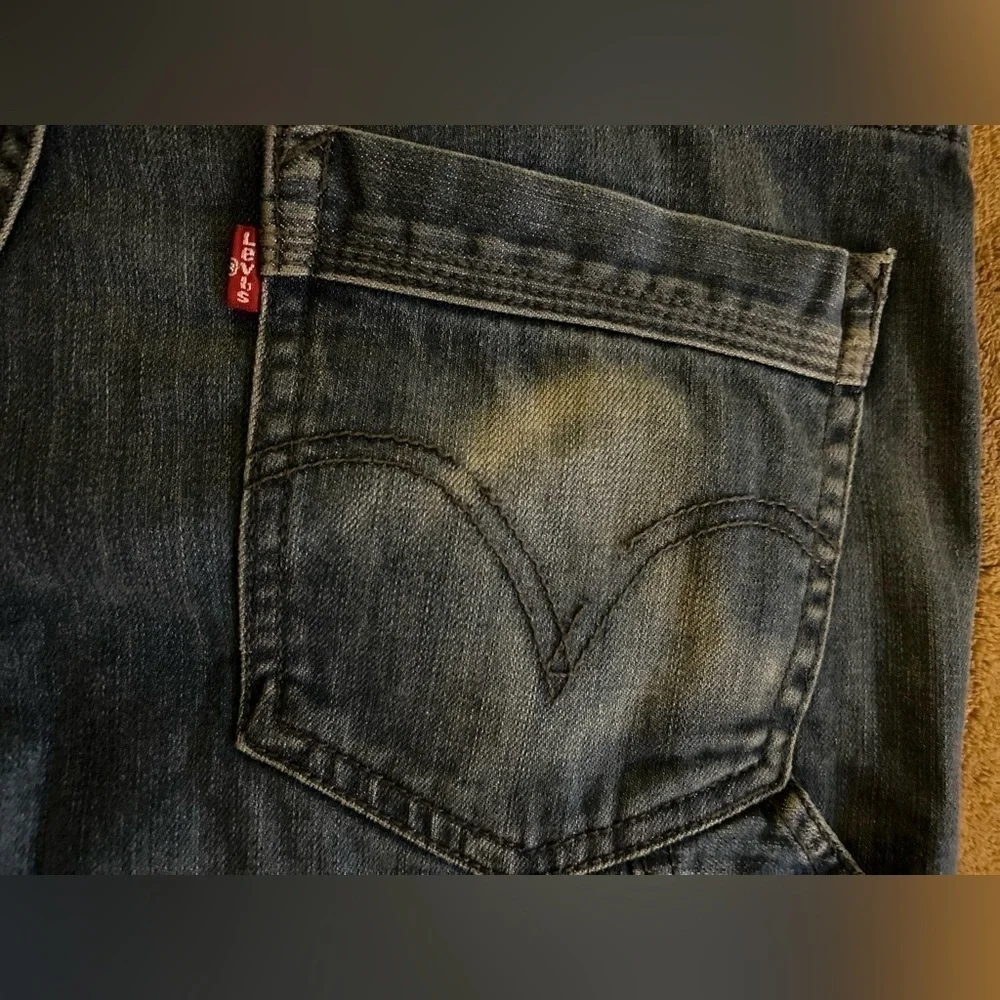 Levi’s 514 slim straight carpenter jeans, size 34x32